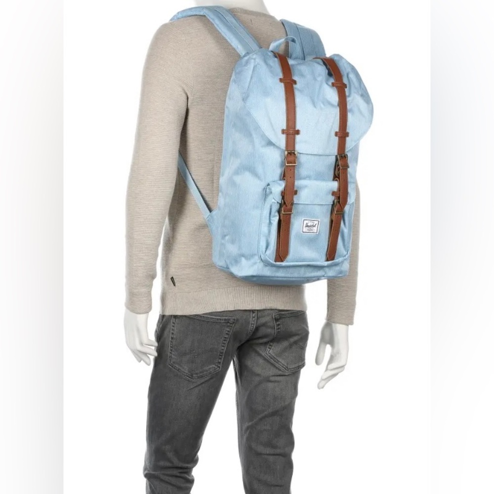 Herschel Classic Little America Crosshatch Backpack - Picture 2 of 8